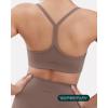 imageYoga Racerback Bras for Women  Buttery Soft Low Support Scoop Neck YBack Thin Strap Sports Bra  FlexFlowTeak