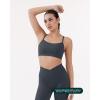 imageYoga Racerback Bras for Women  Buttery Soft Low Support Scoop Neck YBack Thin Strap Sports Bra  FlexFlowThunder