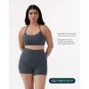 imageYoga Racerback Bras for Women  Buttery Soft Low Support Scoop Neck YBack Thin Strap Sports Bra  FlexFlowThunder