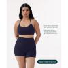 imageYoga Racerback Bras for Women  Buttery Soft Low Support Scoop Neck YBack Thin Strap Sports Bra  FlexFlowTwilight