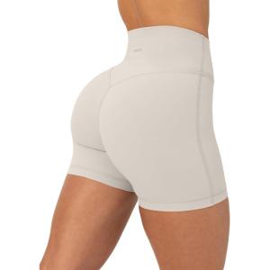 imageButtery Soft Yoga Workout Shorts for Women  High Waisted Butt Sculpting 4quot ampamp 6quot Gym Biker Shorts  FlexFlowMoon