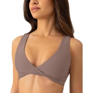 imageTwo Ways Twist Sports Bra for Women  Customizable Coverage Convertible Twist Front ampamp Back Workout Bra FlexFlowTeak