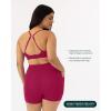 imageRacerback Adjustable Sports Bra for Women  High Support Convertible Straps High Impact Workout Bras  HiPerformBerry