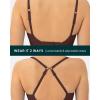 imageRacerback Adjustable Sports Bra for Women  High Support Convertible Straps High Impact Workout Bras  HiPerformCocoa