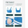 imageRacerback Adjustable Sports Bra for Women  High Support Convertible Straps High Impact Workout Bras  HiPerformRoyal Blue
