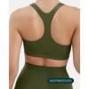 imageRacerback Supportive Sports Bras for Women  High Support Scoop Neck Gym Workout Bra Removable Pads  HiPerformArmy