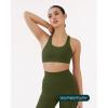 imageRacerback Supportive Sports Bras for Women  High Support Scoop Neck Gym Workout Bra Removable Pads  HiPerformArmy