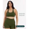 imageRacerback Supportive Sports Bras for Women  High Support Scoop Neck Gym Workout Bra Removable Pads  HiPerformArmy