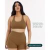 imageRacerback Supportive Sports Bras for Women  High Support Scoop Neck Gym Workout Bra Removable Pads  HiPerformCafe