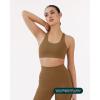 imageRacerback Supportive Sports Bras for Women  High Support Scoop Neck Gym Workout Bra Removable Pads  HiPerformCafe