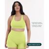 imageRacerback Supportive Sports Bras for Women  High Support Scoop Neck Gym Workout Bra Removable Pads  HiPerformCitron