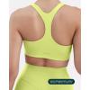imageRacerback Supportive Sports Bras for Women  High Support Scoop Neck Gym Workout Bra Removable Pads  HiPerformCitron
