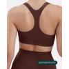 imageRacerback Supportive Sports Bras for Women  High Support Scoop Neck Gym Workout Bra Removable Pads  HiPerformCocoa