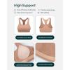 imageRacerback Supportive Sports Bras for Women  High Support Scoop Neck Gym Workout Bra Removable Pads  HiPerformSienna