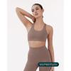 imageRacerback Supportive Sports Bras for Women  High Support Scoop Neck Gym Workout Bra Removable Pads  HiPerformTeak