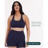 imageRacerback Supportive Sports Bras for Women  High Support Scoop Neck Gym Workout Bra Removable Pads  HiPerformTwilight