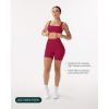 imageShorts with Pockets  Compressive High Waisted Butt Sculpting 4quot ampamp 6quot Womens Biker Shorts  HiPerform XXS to 3XBerry