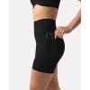 imageShorts with Pockets  Compressive High Waisted Butt Sculpting 4quot ampamp 6quot Womens Biker Shorts  HiPerform XXS to 3XBlack