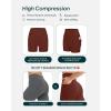imageShorts with Pockets  Compressive High Waisted Butt Sculpting 4quot ampamp 6quot Womens Biker Shorts  HiPerform XXS to 3XChocolate