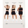 imageShorts with Pockets  Compressive High Waisted Butt Sculpting 4quot ampamp 6quot Womens Biker Shorts  HiPerform XXS to 3XCocoa