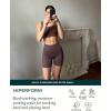imageShorts with Pockets  Compressive High Waisted Butt Sculpting 4quot ampamp 6quot Womens Biker Shorts  HiPerform XXS to 3XCocoa