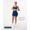imageShorts with Pockets  Compressive High Waisted Butt Sculpting 4quot ampamp 6quot Womens Biker Shorts  HiPerform XXS to 3XIndigo