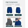 imageShorts with Pockets  Compressive High Waisted Butt Sculpting 4quot ampamp 6quot Womens Biker Shorts  HiPerform XXS to 3XIndigo