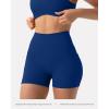 imageShorts with Pockets  Compressive High Waisted Butt Sculpting 4quot ampamp 6quot Womens Biker Shorts  HiPerform XXS to 3XIndigo
