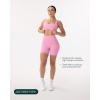 imageShorts with Pockets  Compressive High Waisted Butt Sculpting 4quot ampamp 6quot Womens Biker Shorts  HiPerform XXS to 3XPetal
