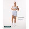 imageShorts with Pockets  Compressive High Waisted Butt Sculpting 4quot ampamp 6quot Womens Biker Shorts  HiPerform XXS to 3XSilver