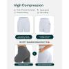 imageShorts with Pockets  Compressive High Waisted Butt Sculpting 4quot ampamp 6quot Womens Biker Shorts  HiPerform XXS to 3XSilver