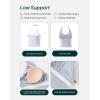 imageWorkout Halter Tops for Women Built in Bra  Low Support V Neck Backless Sports Tank Top Shelf Bra  HiPerformSilver