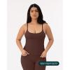 imageYoga Tank Top with Built in Bra for Women  Medium Support Shelf Bra Soft Workout Camisole Tops  FlexFlowCocoa