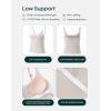 imageYoga Tank Top with Built in Bra for Women  Medium Support Shelf Bra Soft Workout Camisole Tops  FlexFlowMoon