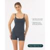 imageYoga Tank Top with Built in Bra for Women  Medium Support Shelf Bra Soft Workout Camisole Tops  FlexFlowThunder