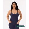 imageYoga Tank Top with Built in Bra for Women  Medium Support Shelf Bra Soft Workout Camisole Tops  FlexFlowTwilight
