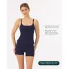 imageYoga Tank Top with Built in Bra for Women  Medium Support Shelf Bra Soft Workout Camisole Tops  FlexFlowTwilight