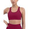 imageRacerback Supportive Sports Bras for Women  High Support Scoop Neck Gym Workout Bra Removable Pads  HiPerformBerry