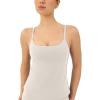 imageYoga Tank Top with Built in Bra for Women  Medium Support Shelf Bra Soft Workout Camisole Tops  FlexFlowMoon