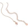 imagePAVOI 14K Gold Plated Cubic Zirconia Diamond Pendant Necklace for Women  Adjustable SliderRose Gold