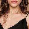 imagePAVOI 14K Gold Plated Cubic Zirconia Diamond Pendant Necklace for Women  Adjustable SliderYellow Gold