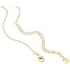 imagePAVOI 14K Gold Plated Cubic Zirconia Diamond Pendant Necklace for Women  Adjustable SliderYellow Gold