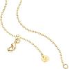 imagePAVOI 14K Gold Plated Cubic Zirconia Diamond Pendant Necklace for Women  Adjustable SliderYellow Gold