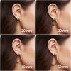 imagePAVOI 14K Gold Plated Lightweight Chunky Open Hoops for Women  Trendy Gold Hoop EarringsYellow Gold