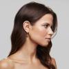 imagePAVOI 14K Gold Plated Lightweight Chunky Open Hoops for Women  Trendy Gold Hoop EarringsYellow Gold