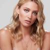 imagePAVOI 14K Gold Plated Lightweight Chunky Open Hoops for Women  Trendy Gold Hoop EarringsYellow Gold
