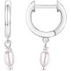 imagePAVOI 14K Gold Plated S925 Sterling Silver Post Lightweight DropDangle Huggie Earrings for Women  Religious Ornament Cross Evil Eye Clover Celtic  Dainty Earrings for WomenWhite Gold