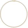 imagePAVOI 14K Gold Plated Simulated Diamond Tennis Necklaces for Women  Classic Tennis Chain  Timeless Station Round and Pear Cubic Zirconia Stones Choker NecklaceStation