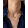 imagePAVOI 14K Gold Plated Simulated Diamond Tennis Necklaces for Women  Classic Tennis Chain  Timeless Station Round and Pear Cubic Zirconia Stones Choker NecklaceStation
