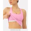 imageRacerback Workout Tank Tops for Women Built in Bra  Medium Support Scoop Athletic Tank Top Shelf Bra HiPerformPetal